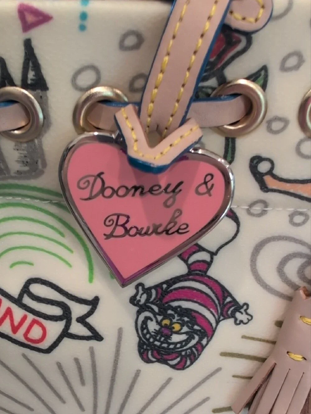 Dooney & Bourke Disneyland Disney Parks Sketch Satchel Bag